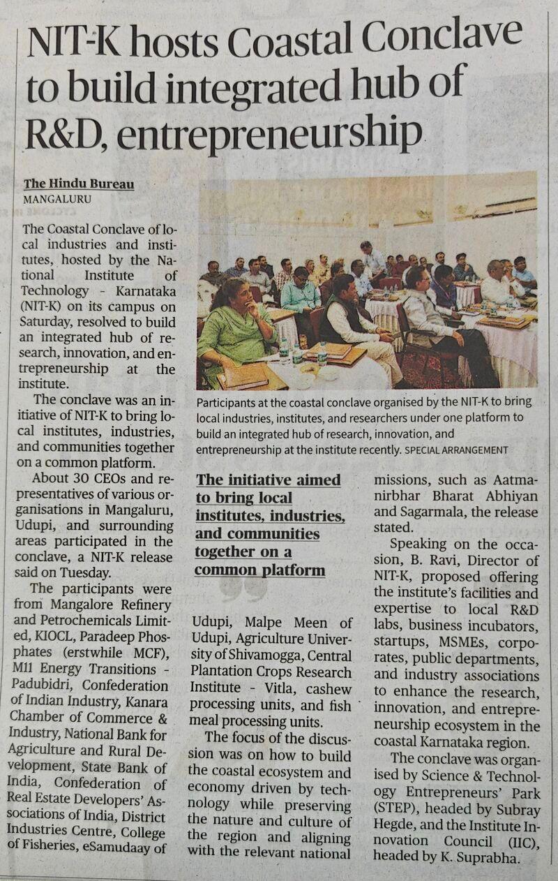 NITK Coastal Conclave